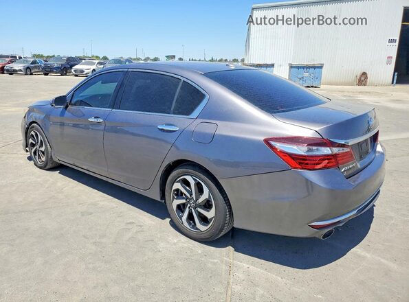 1HGCR3F80GA007912 2016 HONDA ACCORD Gray Tył lewy