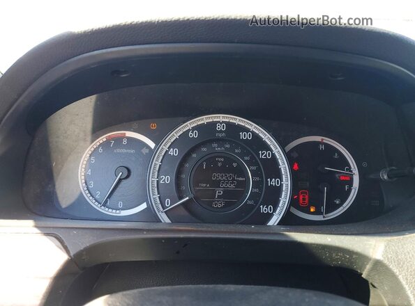 1HGCR3F80GA007912 2016 HONDA ACCORD Gray Widok zestawu wskaźników