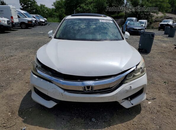 1HGCR3F80GA008736 2016 HONDA ACCORD White Front view