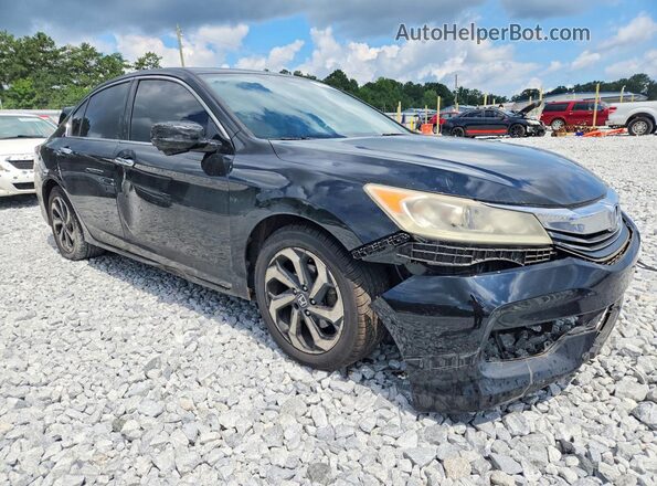 1HGCR3F80GA024497 2016 HONDA ACCORD Black Front right