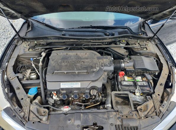 1HGCR3F80GA024497 2016 HONDA ACCORD Black Rear interior view