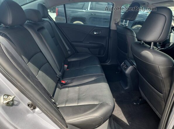 1HGCR3F82GA021102 2016 HONDA ACCORD Silver Rear seats view