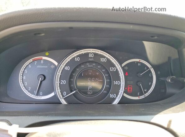 1HGCR3F82GA025473 2016 HONDA ACCORD Black Widok zestawu wskaźników