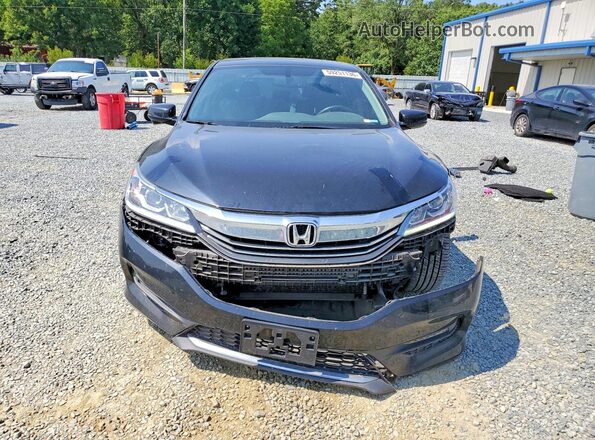 1HGCR3F82GA025473 2016 HONDA ACCORD Black Widok z przodu