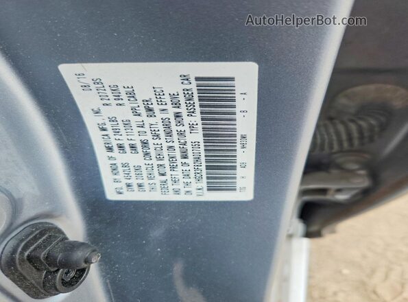 1HGCR3F82HA007055 2017 HONDA ACCORD Серебряный Вид наклейки с VIN-кодом