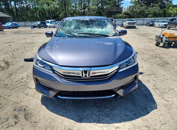 1HGCR3F86GA033009 2016 HONDA ACCORD Gray Դիմացի տեսք