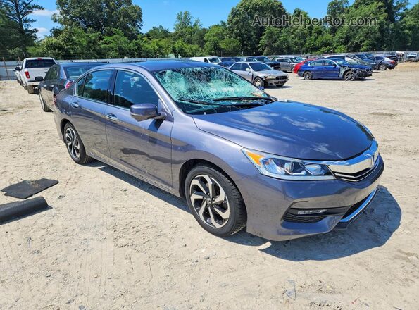 1HGCR3F86GA033009 2016 HONDA ACCORD Gray Առջևի աջ
