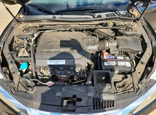 1HGCR3F87GA034668 2016 HONDA ACCORD Black Vista interior trasera