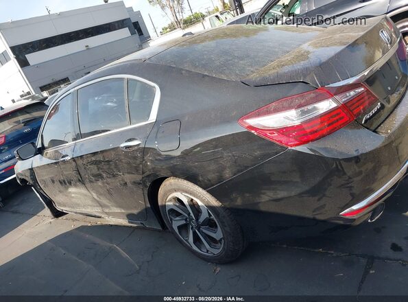 1HGCR3F8XHA013265 2017 HONDA ACCORD Черный Панорамный вид салона 360°
