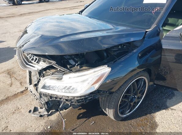 1HGCR3F90GA004565 2016 HONDA ACCORD Black Դիմացի տեսք