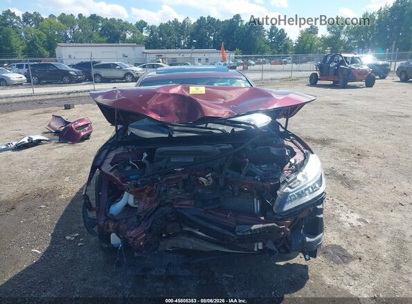 1HGCR3F90GA026856 2016 HONDA ACCORD Burgundy Vista del cuadro de instrumentos