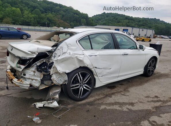 1HGCR3F92GA004292 2016 HONDA ACCORD White Rear right