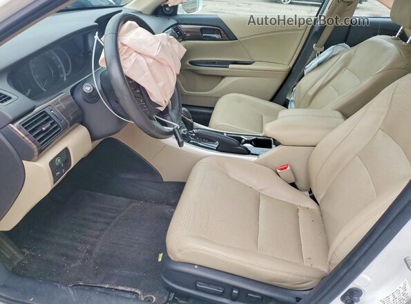 1HGCR3F92GA004292 2016 HONDA ACCORD White Front interior view