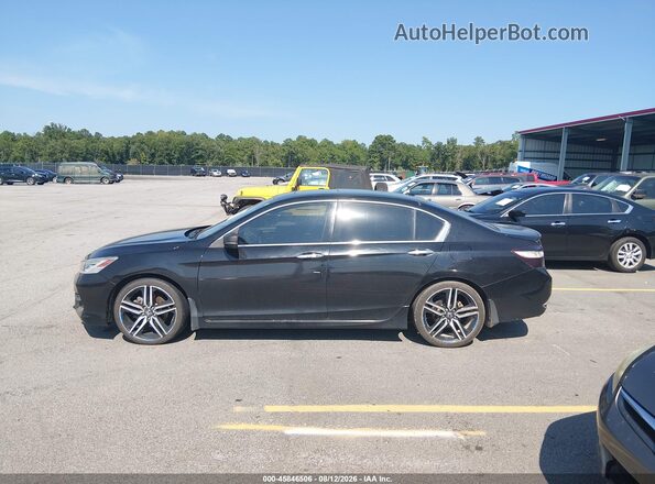 1HGCR3F95GA021121 2016 HONDA ACCORD Black 360 interior view