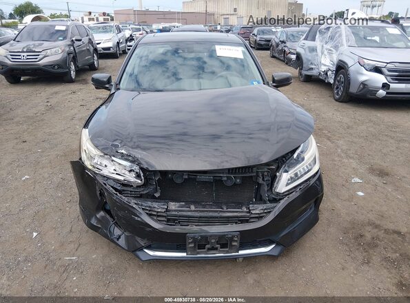 1HGCR3F96GA022598 2016 HONDA ACCORD Black Вид щитка приладів