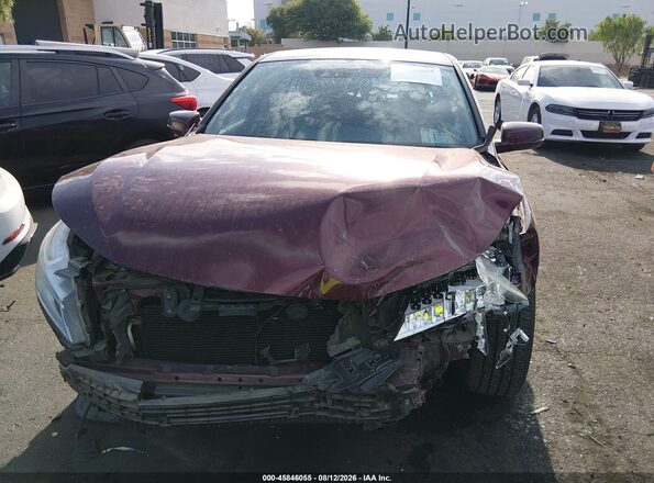 1HGCR3F96HA005866 2017 HONDA ACCORD Burgundy Widok wnętrza z tyłu