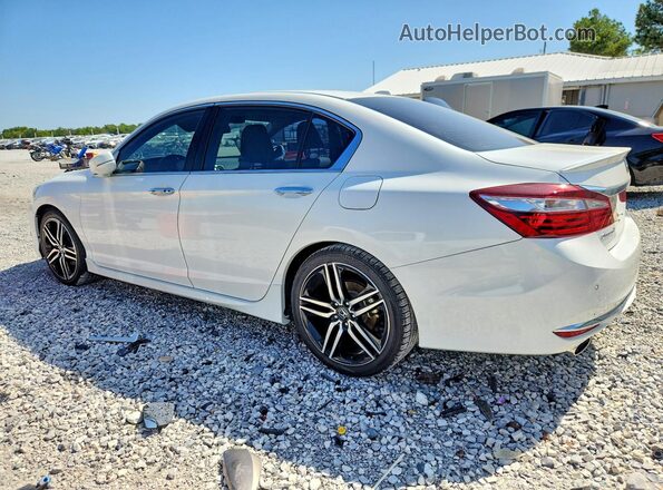 1HGCR3F97HA034423 2017 HONDA ACCORD White Задня ліва чверть