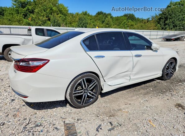 1HGCR3F97HA034423 2017 HONDA ACCORD White Задня права чверть