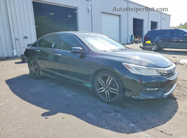 1HGCR3F99HA026307 2017 HONDA ACCORD Black წინა მარჯვენა