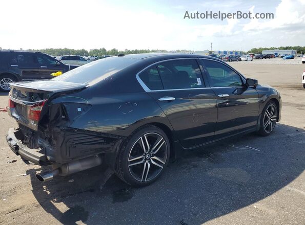 1HGCR3F99HA026307 2017 HONDA ACCORD Black უკანა მარჯვენა