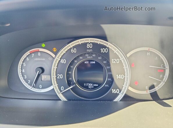 1HGCR3F99HA026307 2017 HONDA ACCORD Black ხელსაწყოთა პანელის ხედი