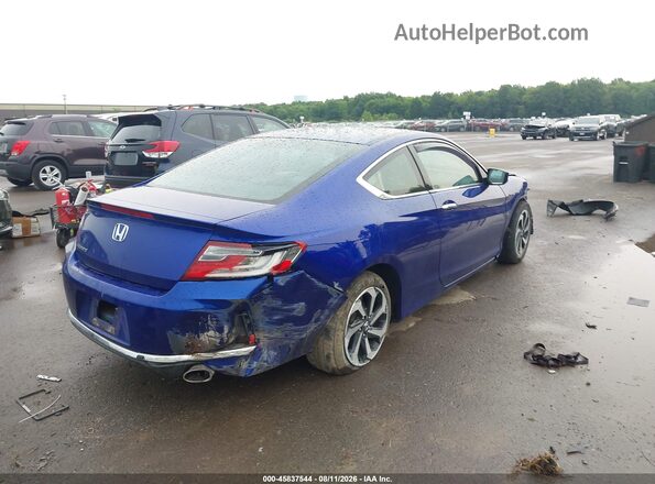 1HGCT1A35GA000052 2016 HONDA ACCORD Синий Задняя правая четверть