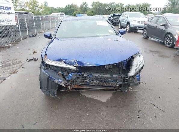 1HGCT1A35GA000052 2016 HONDA ACCORD Синий Вид спереди