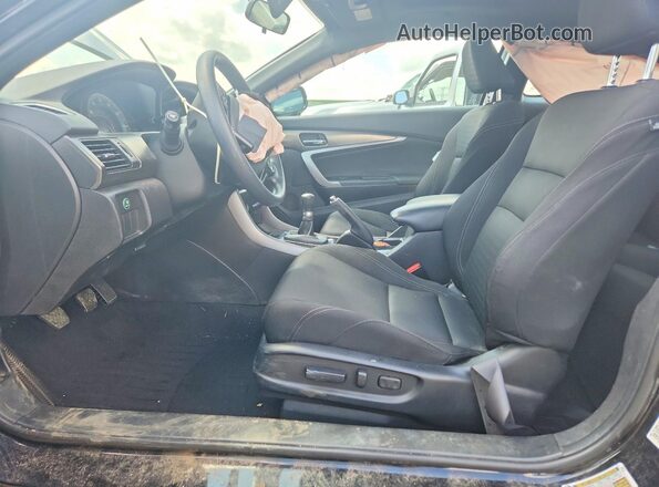 1HGCT1A74HA009328 2017 HONDA ACCORD Black წინა სალონის ხედი