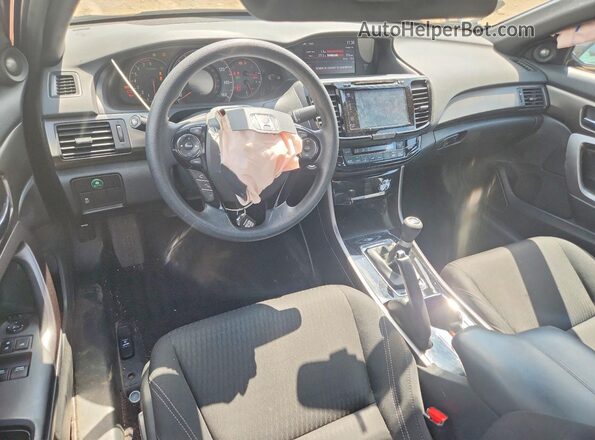 1HGCT1A74HA009328 2017 HONDA ACCORD Black წინა პანელის ხედი