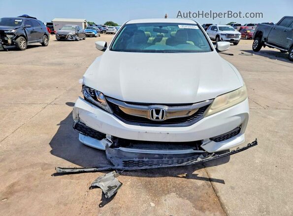1HGCT1B31GA007577 2016 HONDA ACCORD Белый Вид спереди