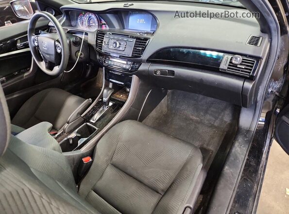 1HGCT1B32GA003120 2016 HONDA ACCORD Черный Вид панели приборов