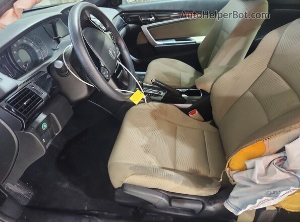 1HGCT1B33GA012361 2016 HONDA ACCORD Белый Вид салона спереди