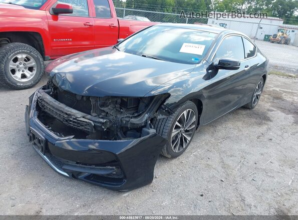 1HGCT1B61GA009873 2016 HONDA ACCORD Black Vista tres cuartos delantera izquierda