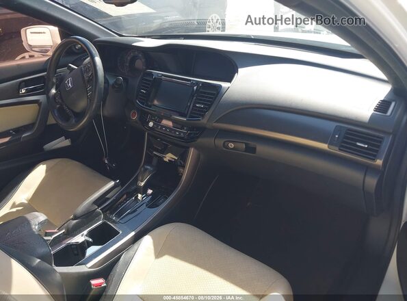 1HGCT1B62GA009154 2016 HONDA ACCORD White Widok wnętrza z przodu