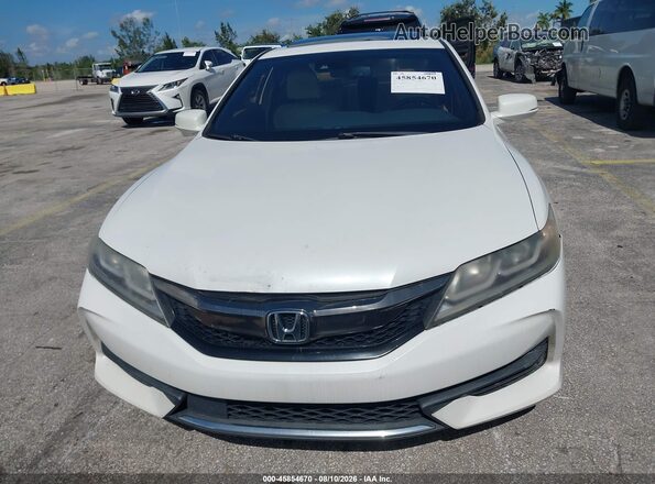 1HGCT1B62GA009154 2016 HONDA ACCORD White Widok zestawu wskaźników