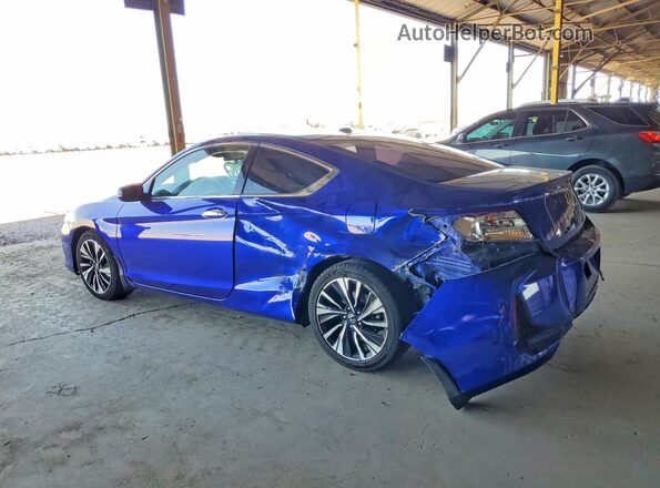 1HGCT1B72HA003963 2017 HONDA ACCORD Синий Задняя левая четверть