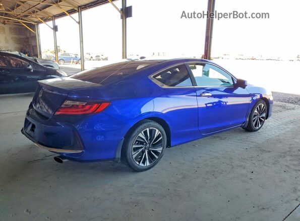 1HGCT1B72HA003963 2017 HONDA ACCORD Синий Задняя правая четверть