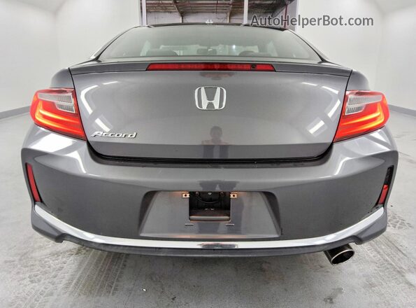 1HGCT1B73GA008748 2016 HONDA ACCORD Gray Rear view
