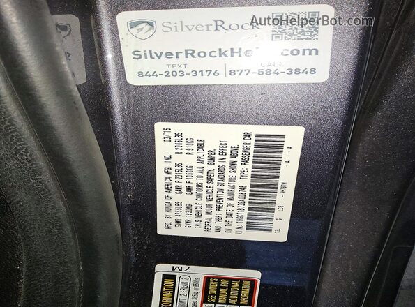1HGCT1B73GA008748 2016 HONDA ACCORD Gray Engine compartment view