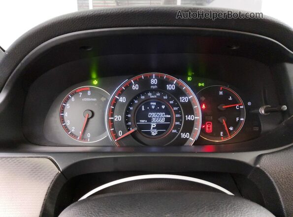 1HGCT1B73GA008748 2016 HONDA ACCORD Gray Instrument cluster view