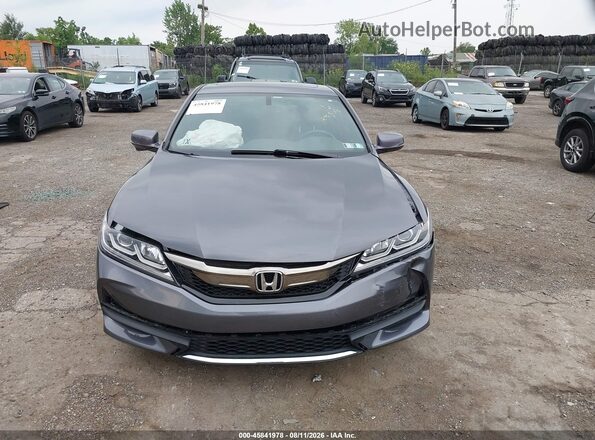 1HGCT1B80HA004845 2017 HONDA ACCORD Gray Widok zestawu wskaźników