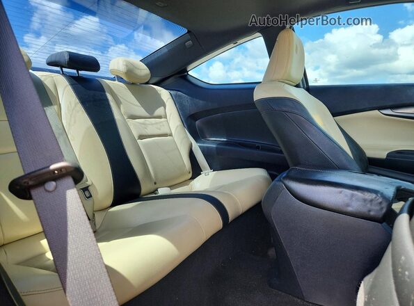 1HGCT1B81GA013536 2016 HONDA ACCORD Black უკანა სავარძლების ხედი