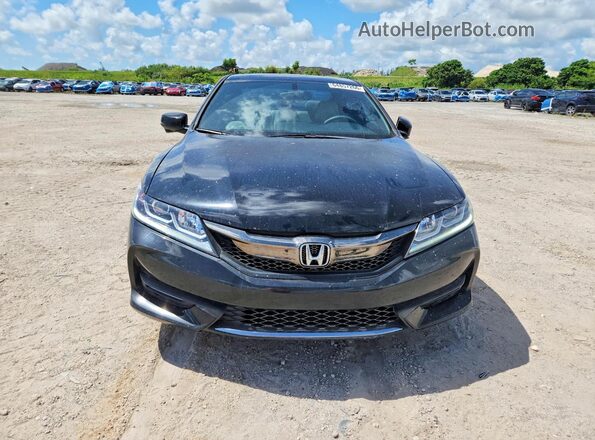 1HGCT1B81GA013536 2016 HONDA ACCORD Black წინა ხედი