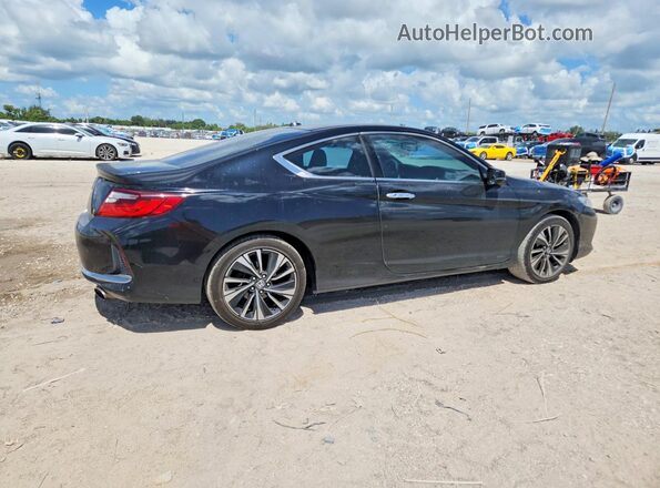 1HGCT1B81GA013536 2016 HONDA ACCORD Black უკანა მარჯვენა