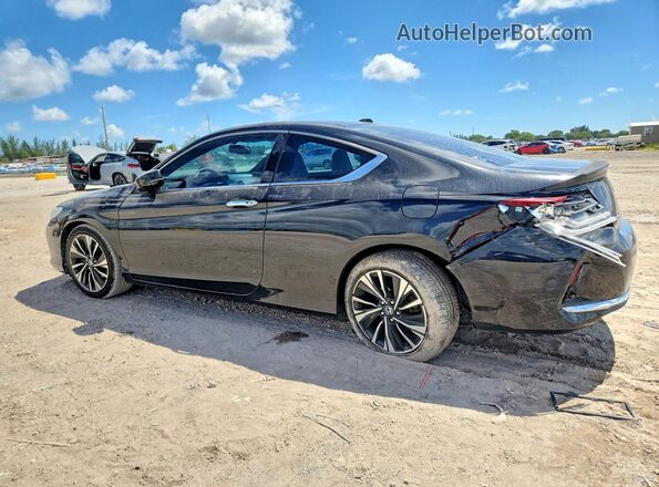 1HGCT1B81GA013536 2016 HONDA ACCORD Black უკანა მარცხენა
