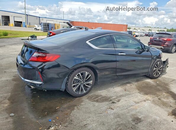 1HGCT1B81HA009939 2017 HONDA ACCORD Black Widok z przodu