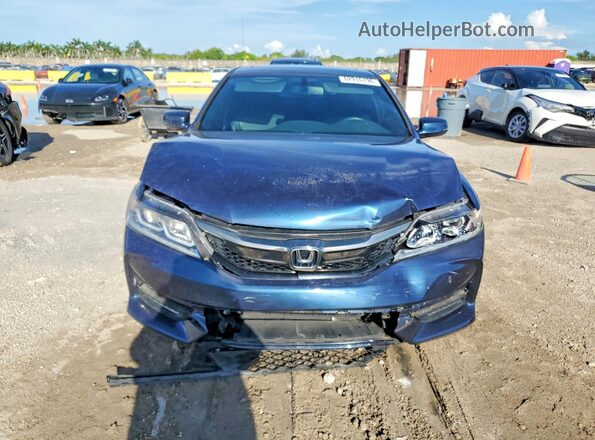 1HGCT1B82GA012511 2016 HONDA ACCORD Blue Vista frontal