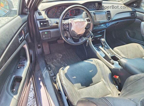 1HGCT1B82HA010100 2017 HONDA ACCORD Gray წინა პანელის ხედი
