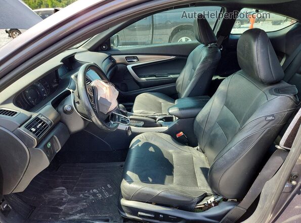 1HGCT1B82HA010100 2017 HONDA ACCORD Gray წინა სალონის ხედი
