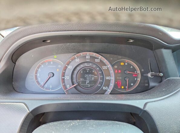 1HGCT1B82HA010100 2017 HONDA ACCORD Gray ხელსაწყოთა პანელის ხედი